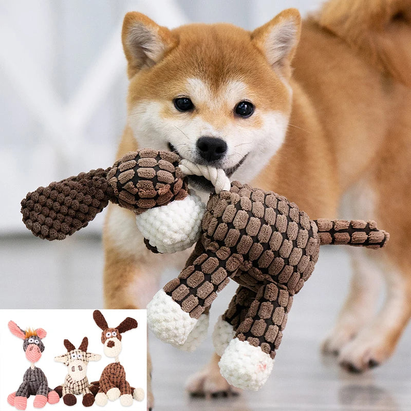 Plüsch - Hundespielzeug mit Quietscher