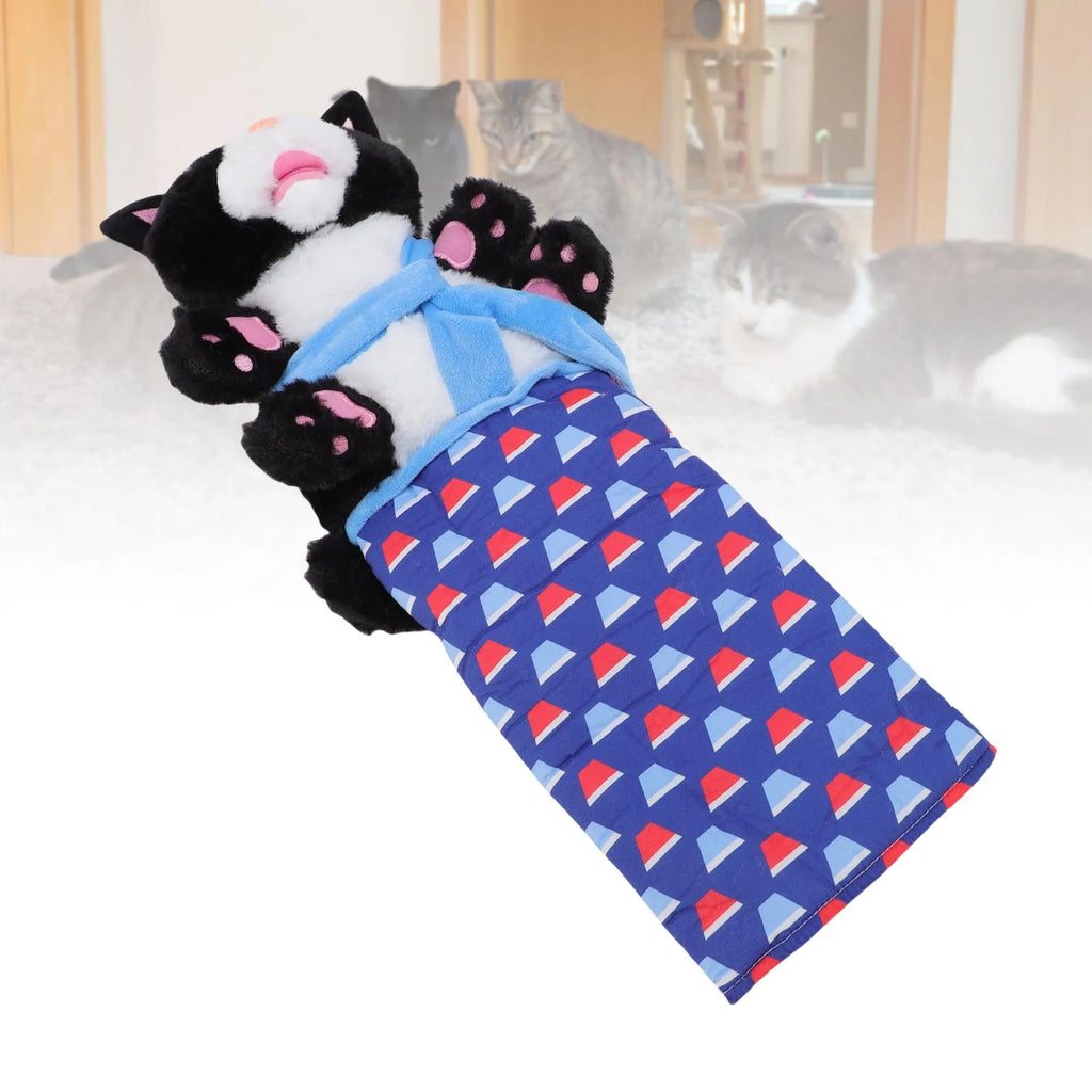 Katzen- Raufspielzeug aus Plüsch